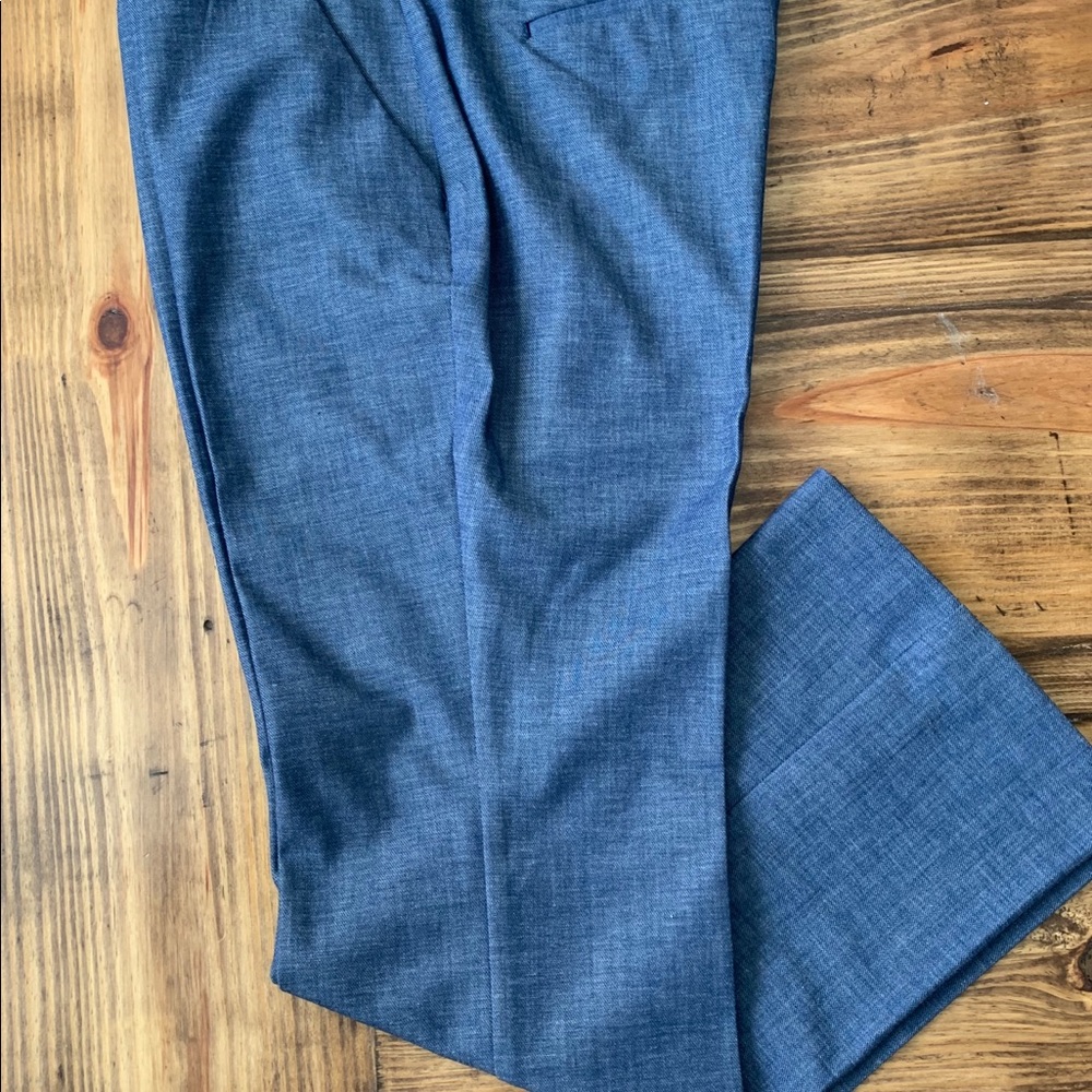 Blue Columnist barely boot pants 8p